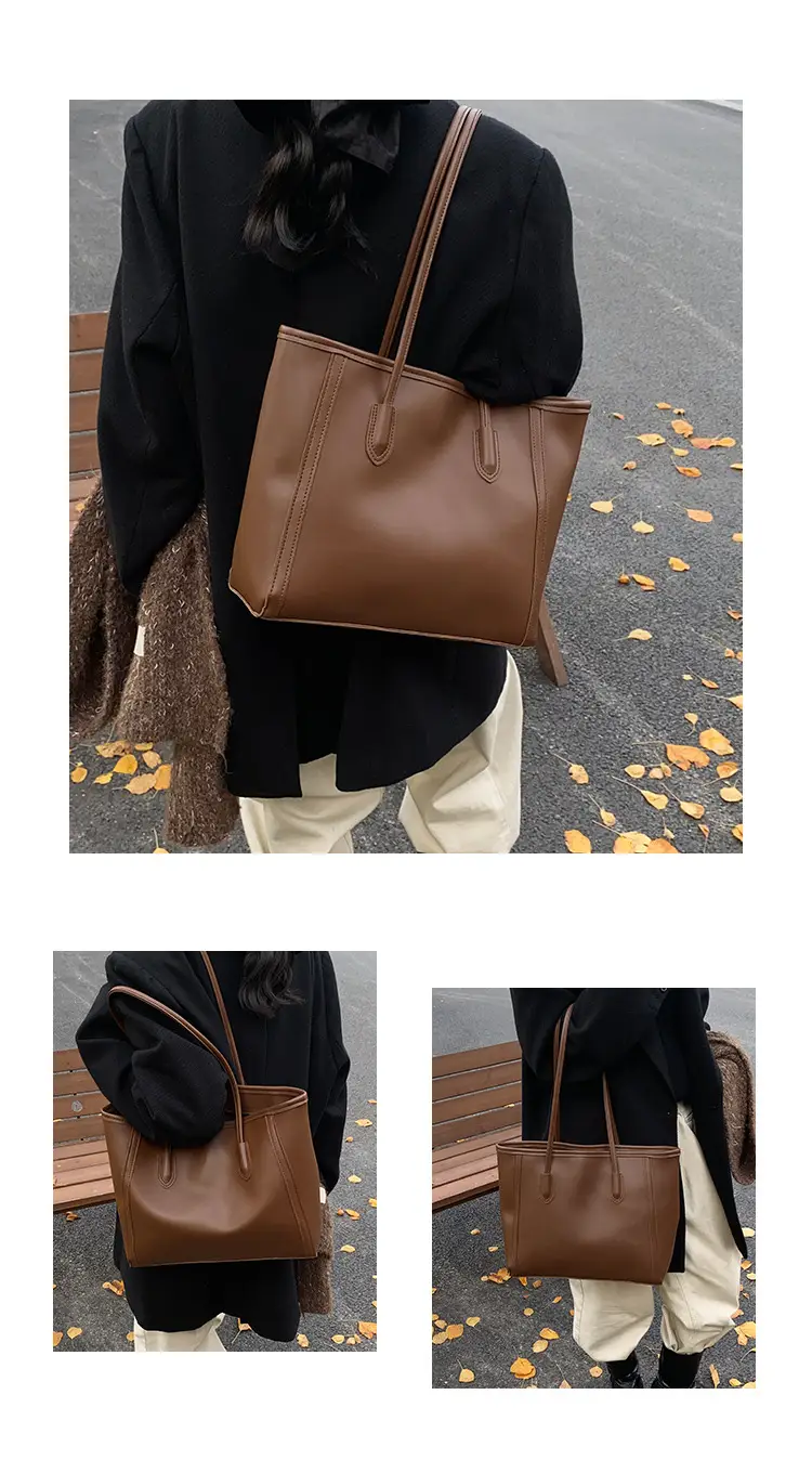 Cross-Border Retro Large Capacity Women's Bag 2025 New Trendy Korean Version — feature 7
