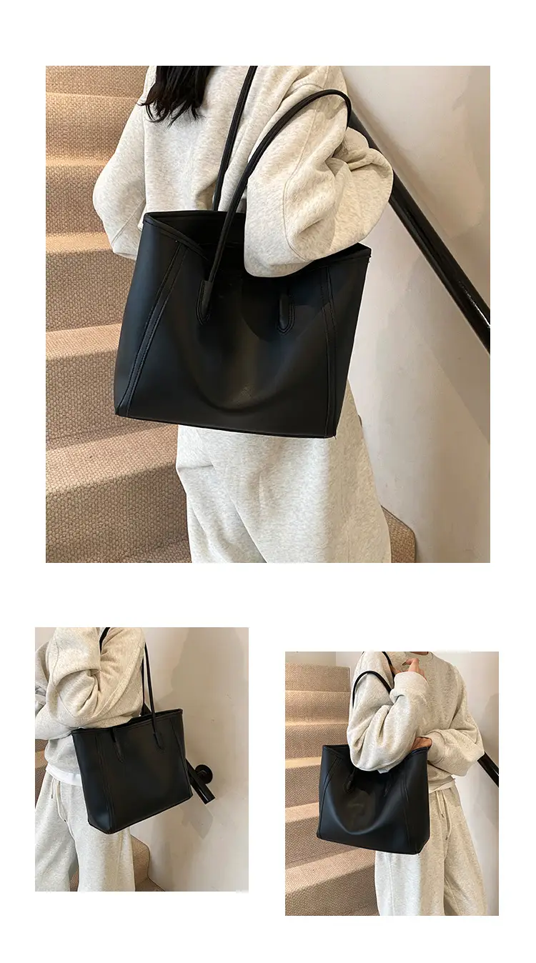 Cross-Border Retro Large Capacity Women's Bag 2025 New Trendy Korean Version — feature 8
