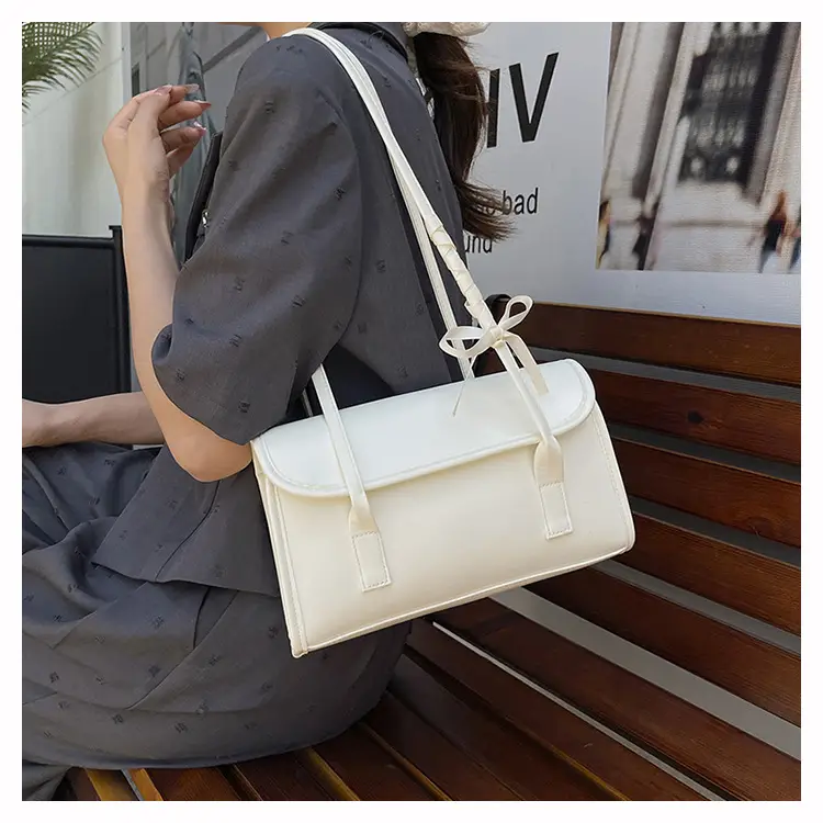 Women's Black Bow Shoulder Bag 2025 Luxury Stylish — feature 20