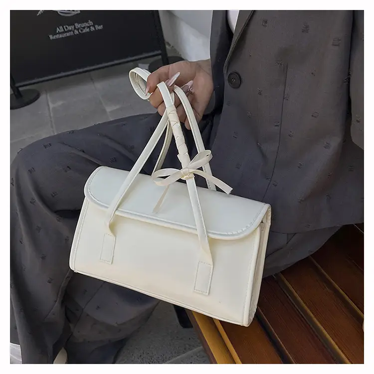 Women's Black Bow Shoulder Bag 2025 Luxury Stylish — feature 22