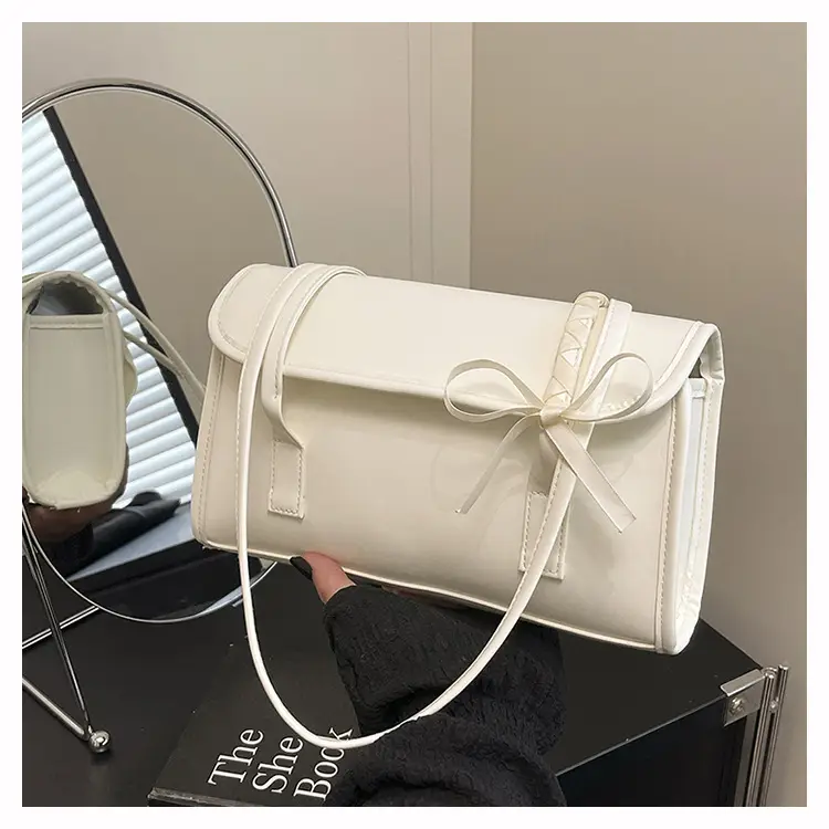 Women's Black Bow Shoulder Bag 2025 Luxury Stylish — feature 25