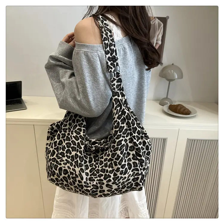 Leopard Print Shoulder Bag for Women Casual Commute — feature 30