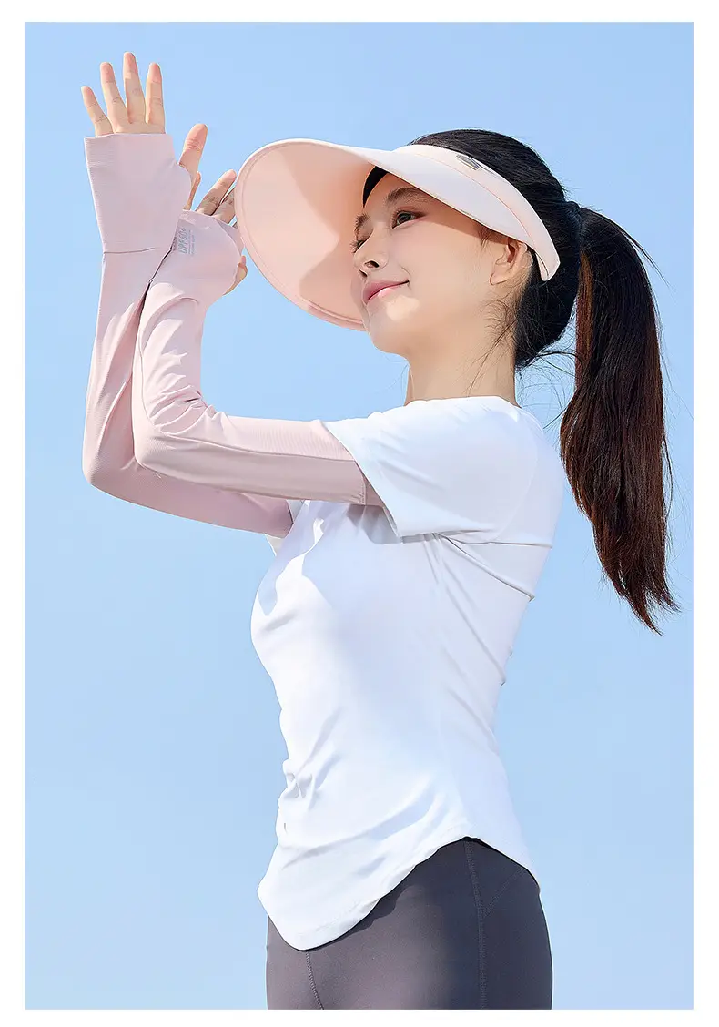 Summer Ice Silk Sun Hat with Large Brim for Men Women — feature 25