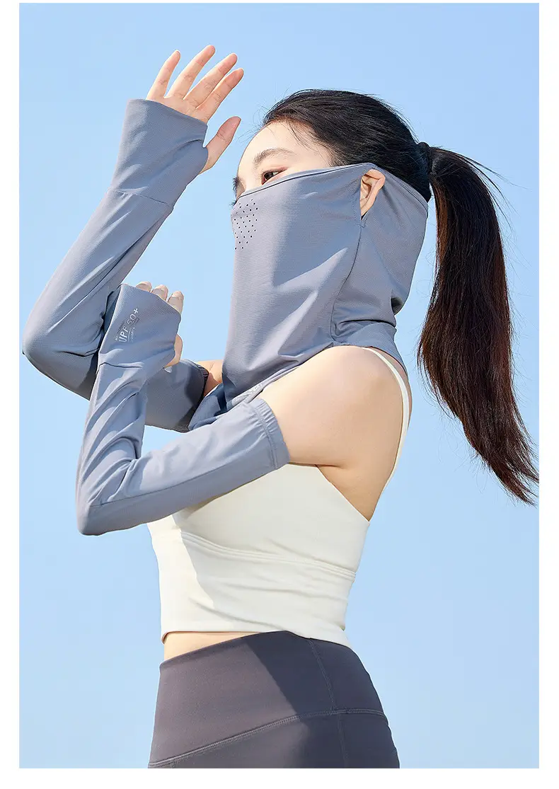Summer Ice Silk Sun Hat with Large Brim for Men Women — feature 28