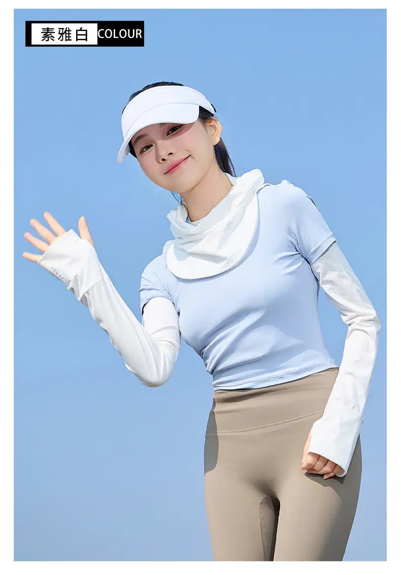 Summer Ice Silk Sun Hat with Large Brim for Men Women — feature 29