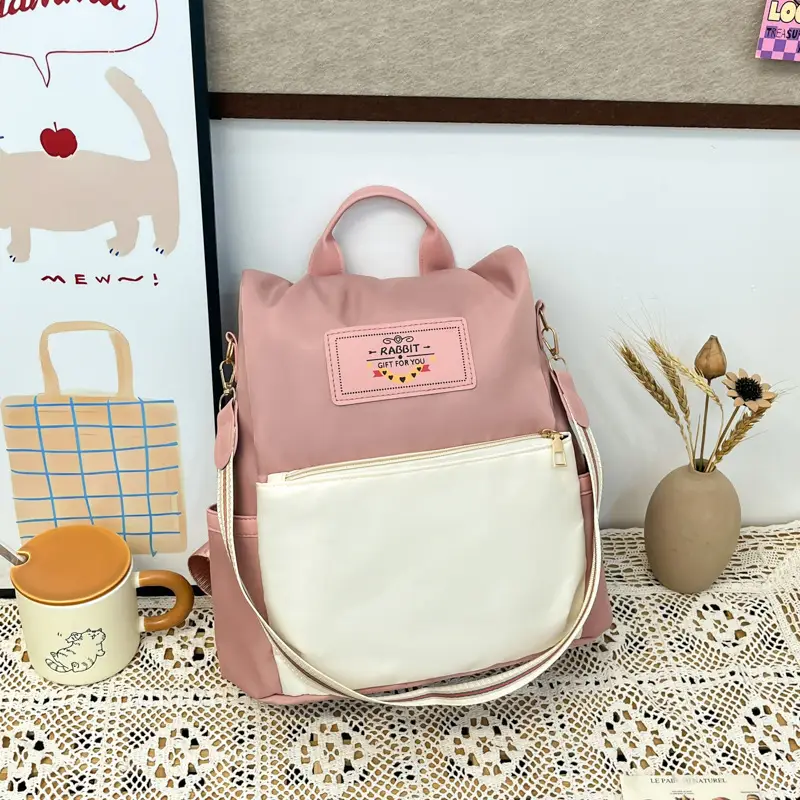 Women's Oxford Cloth Backpacks 2025 Trendy Korean Style Anti-Theft - Image 7