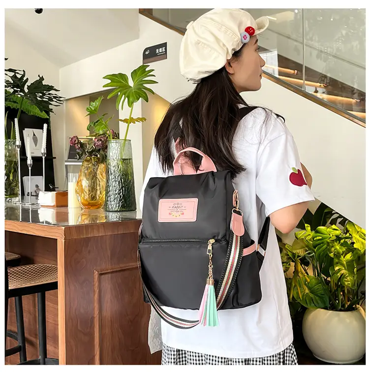 Women's Oxford Cloth Backpacks 2025 Trendy Korean Style Anti-Theft — feature 10