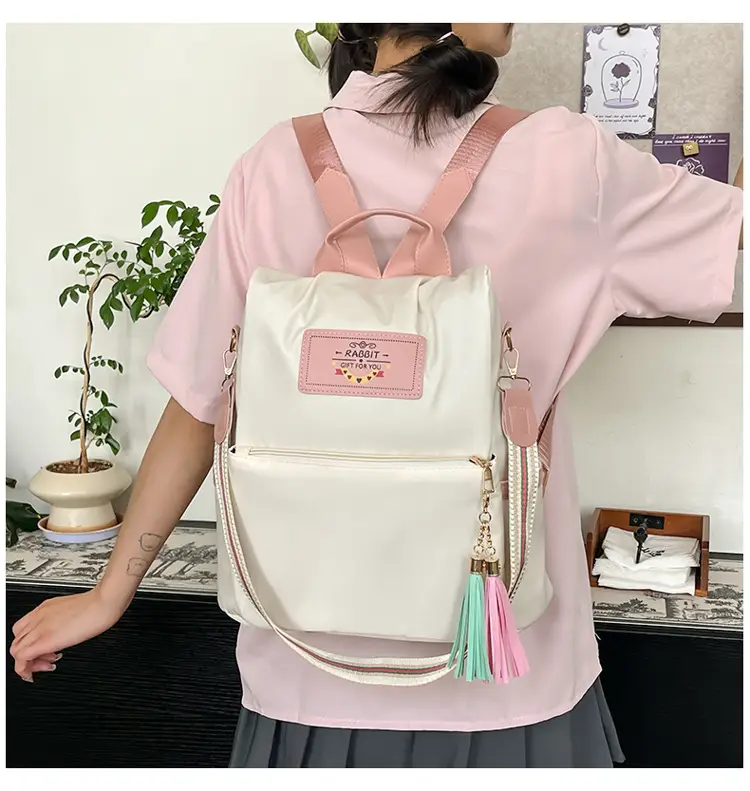 Women's Oxford Cloth Backpacks 2025 Trendy Korean Style Anti-Theft — feature 11