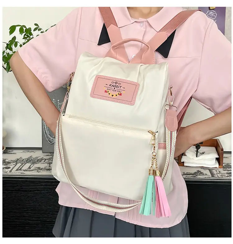 Women's Oxford Cloth Backpacks 2025 Trendy Korean Style Anti-Theft — feature 14