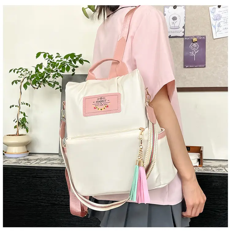 Women's Oxford Cloth Backpacks 2025 Trendy Korean Style Anti-Theft — feature 15