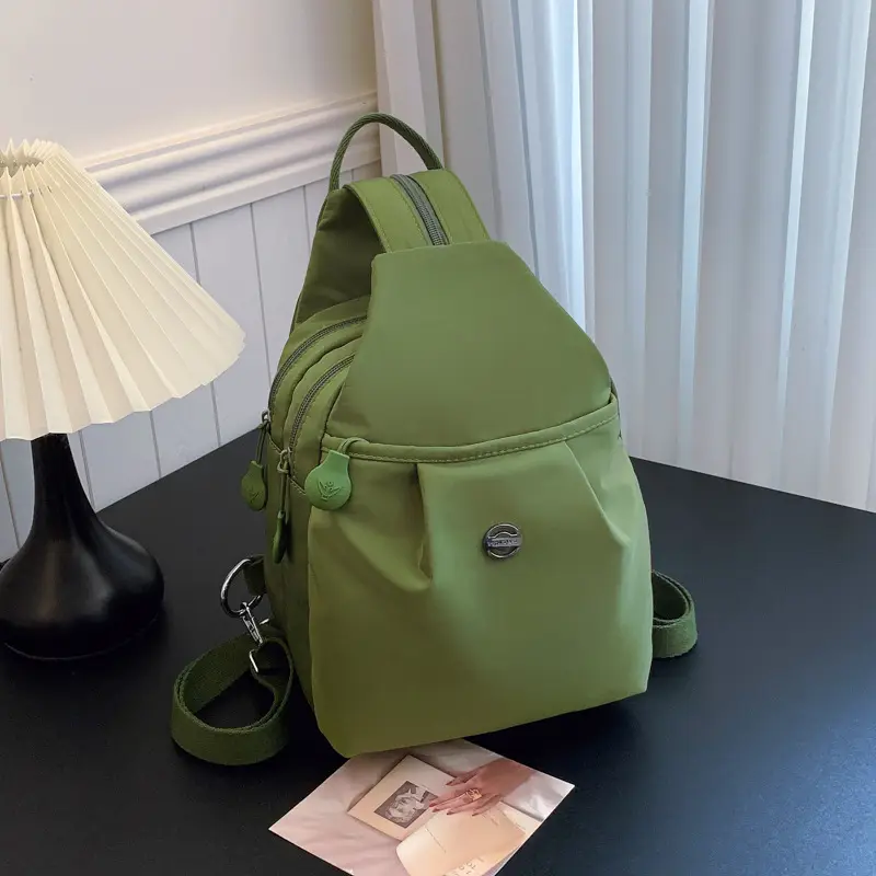 Women's Beige 2025 Travel Backpack Lightweight Commuter Crossbody - Image 6