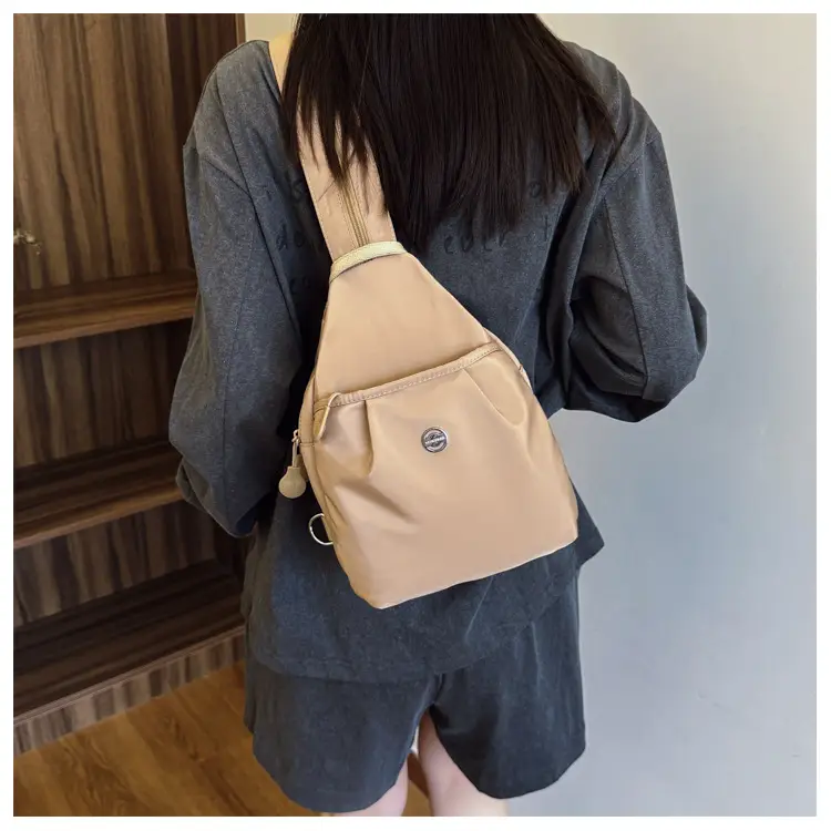 Women's Beige 2025 Travel Backpack Lightweight Commuter Crossbody — feature 11