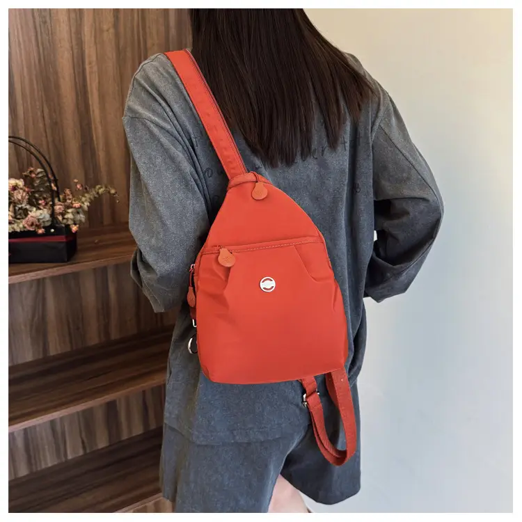 Women's Beige 2025 Travel Backpack Lightweight Commuter Crossbody — feature 8