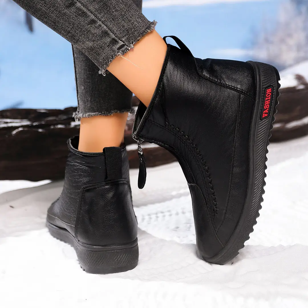 Winter Thickeneded Velvet Warm Boots Mom Soft Sole Middle-Aged and Elderly Women's Shoes Cross-Border Amazon Temu Dropshipping — feature 10