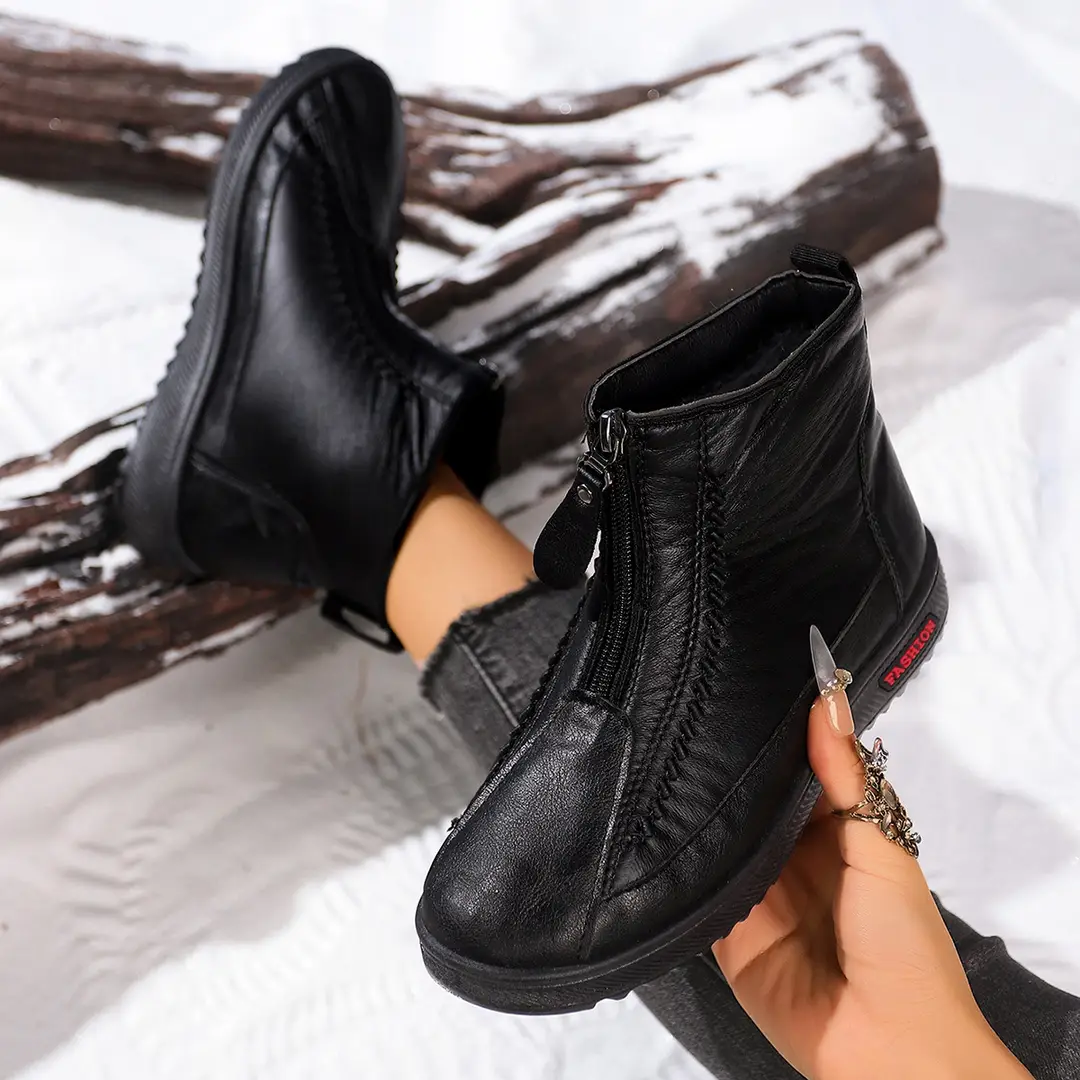 Winter Thickeneded Velvet Warm Boots Mom Soft Sole Middle-Aged and Elderly Women's Shoes Cross-Border Amazon Temu Dropshipping — feature 11
