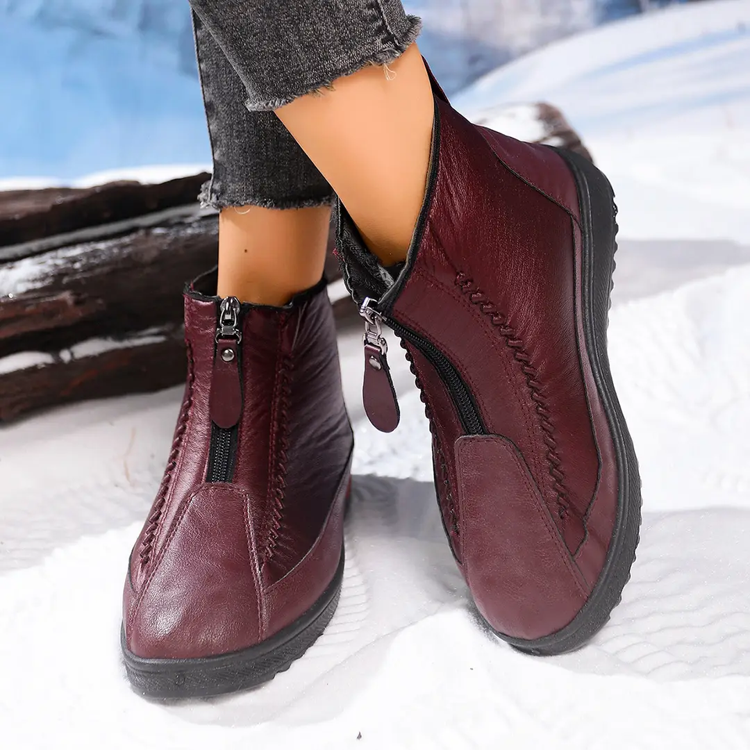 Winter Thickeneded Velvet Warm Boots Mom Soft Sole Middle-Aged and Elderly Women's Shoes Cross-Border Amazon Temu Dropshipping — feature 15
