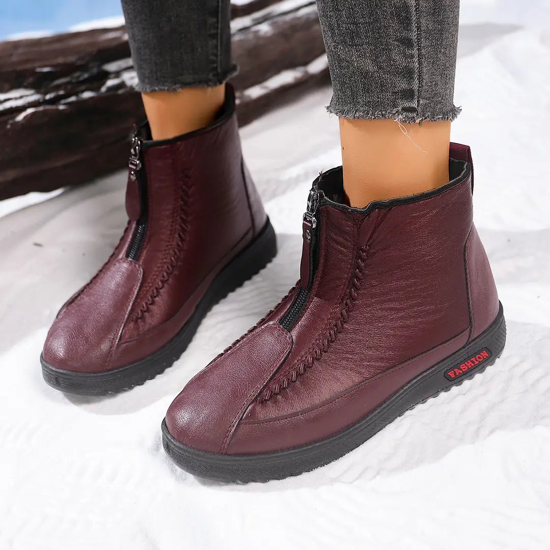Winter Thickeneded Velvet Warm Boots Mom Soft Sole Middle-Aged and Elderly Women's Shoes Cross-Border Amazon Temu Dropshipping — feature 17