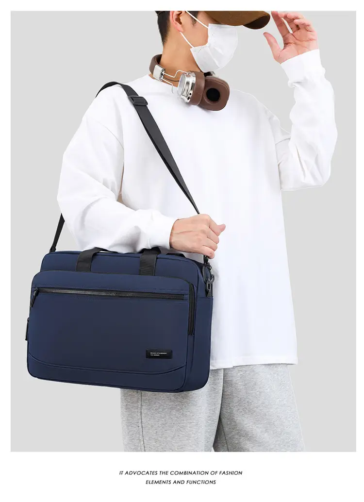 Men's Business Briefcase Crossbody Bag Large Capacity — feature 15