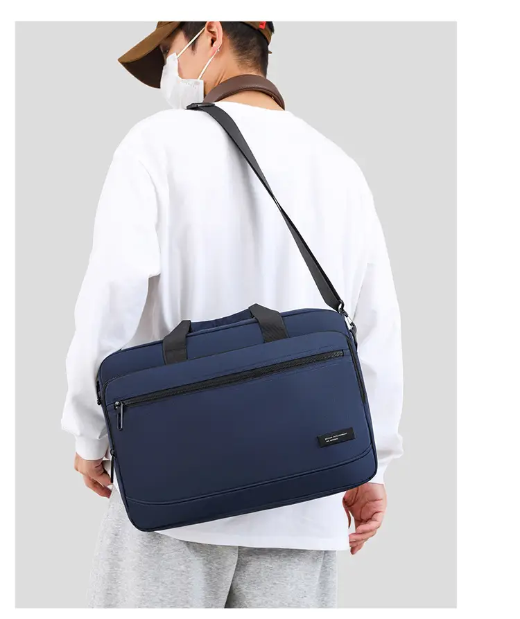 Men's Business Briefcase Crossbody Bag Large Capacity — feature 16
