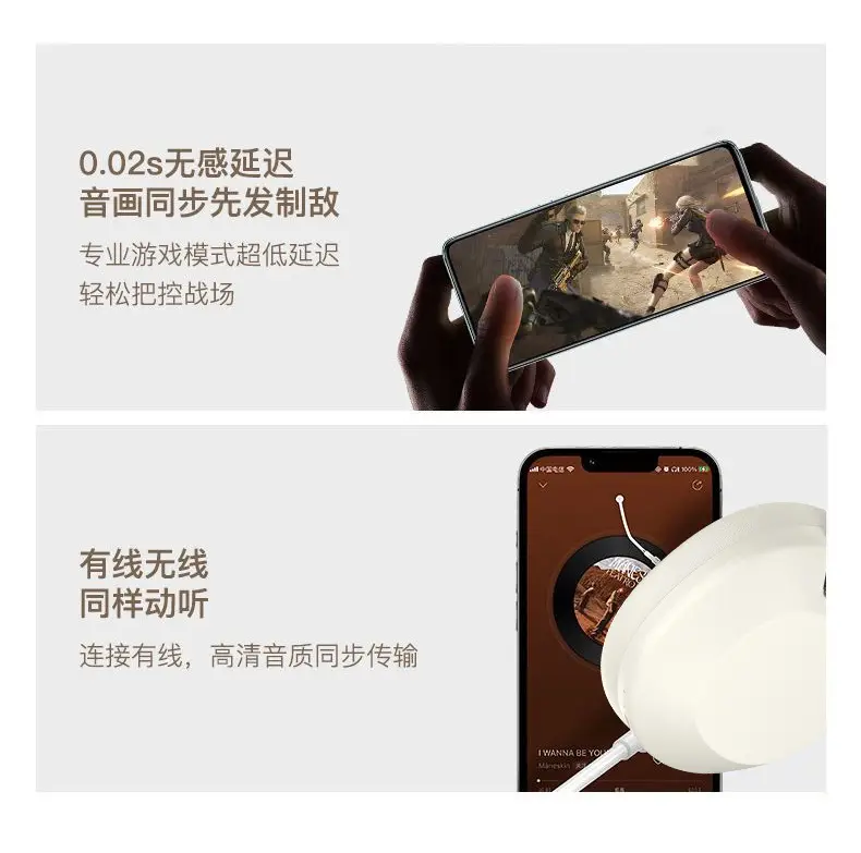 Bluetooth Headset with ANC Light Blue Active Noise Cancellation — feature 15