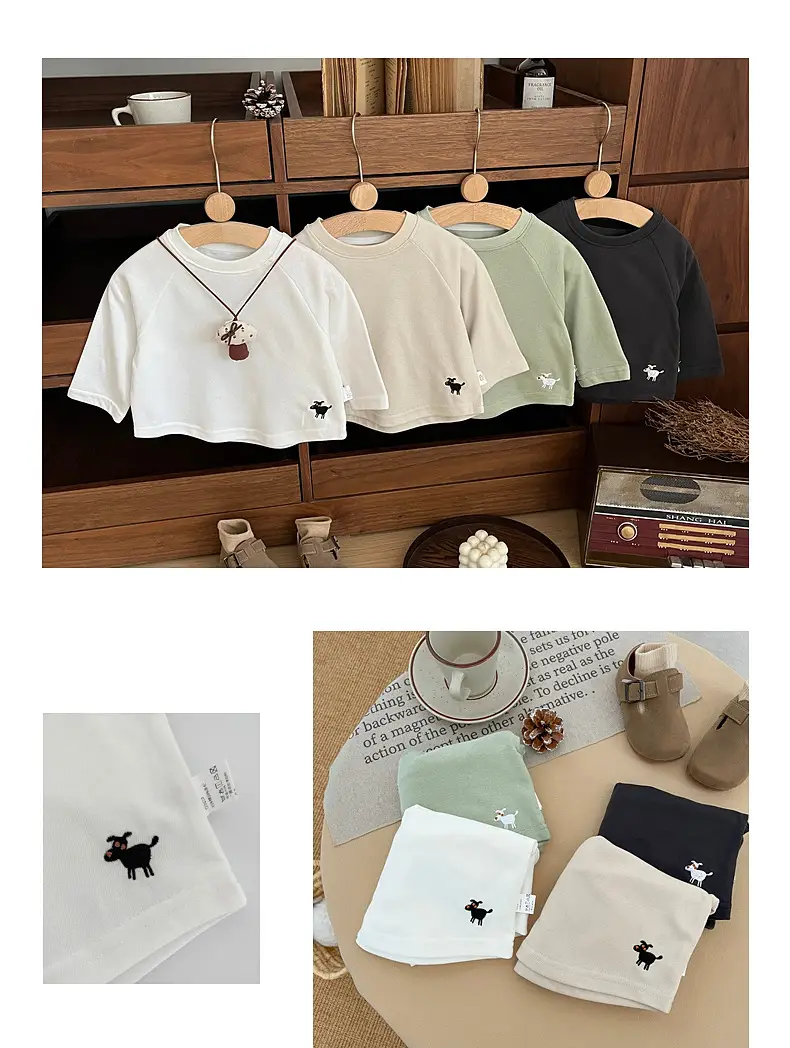 Boys T-Shirt Spring Autumn Soft Long Sleeve New Korean Style — feature 8