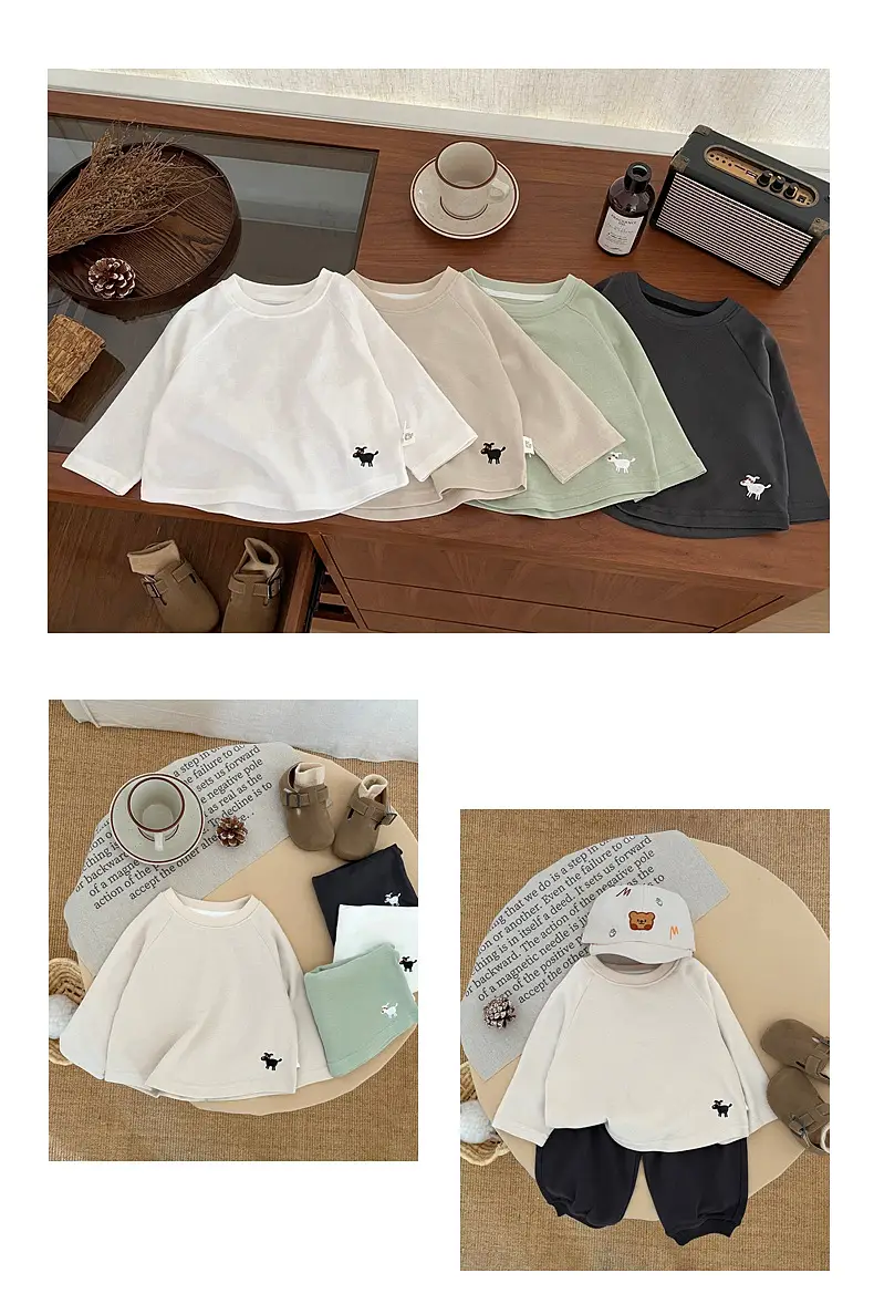 Boys T-Shirt Spring Autumn Soft Long Sleeve New Korean Style — feature 9