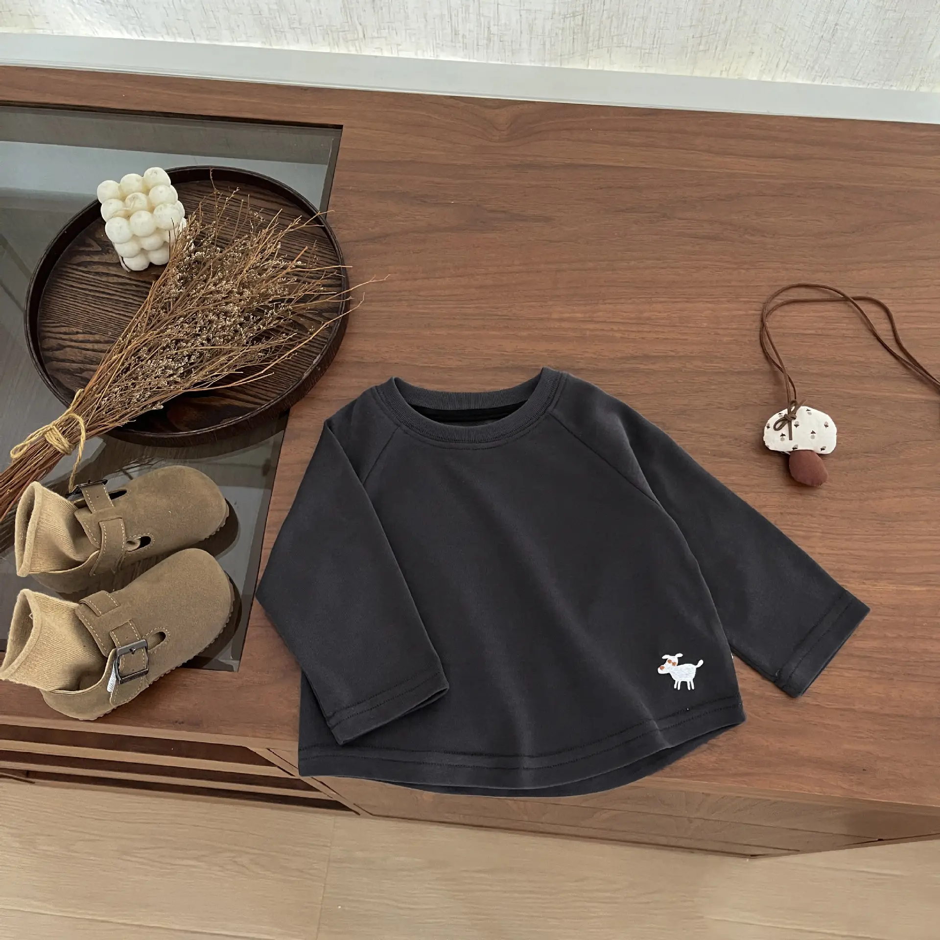 Boys T-Shirt Spring Autumn Soft Long Sleeve New Korean Style