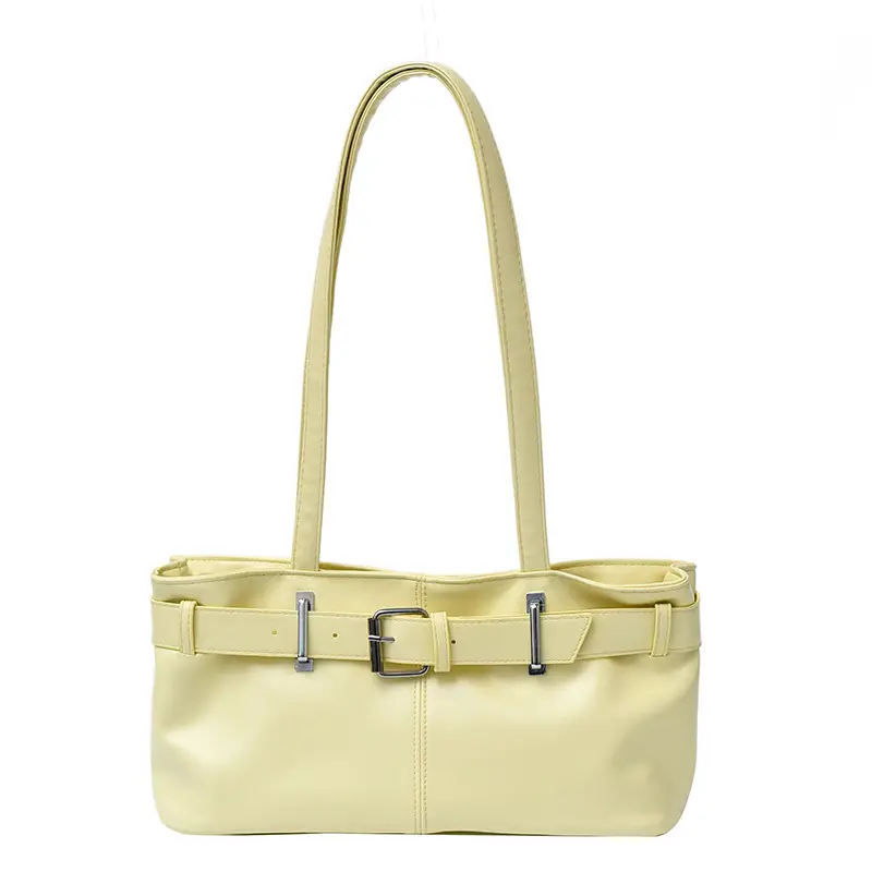 Silver Women's Shoulder Bag with Hanyunuo Label - Image 14
