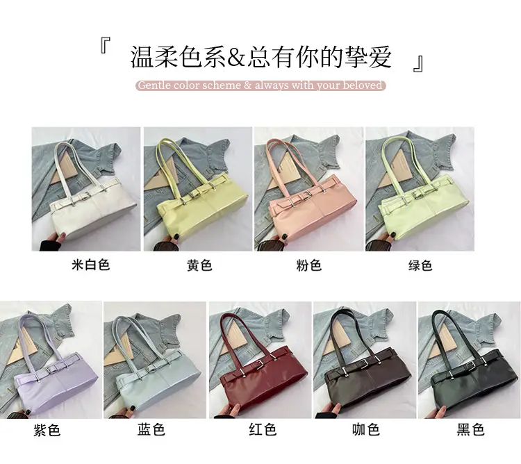 Silver Women's Shoulder Bag with Hanyunuo Label — feature 4