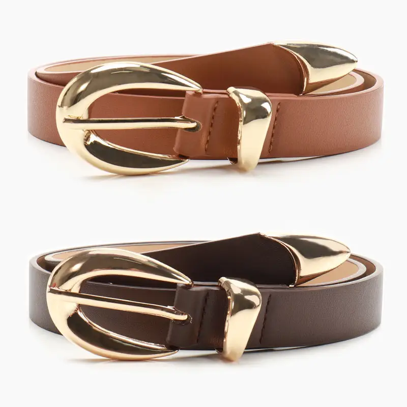 Gold Alloy Three-Piece Belt Set for Women - Image 7