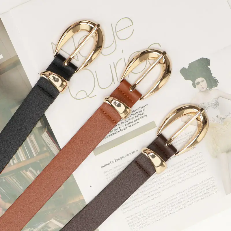 Gold Alloy Three-Piece Belt Set for Women - Image 8