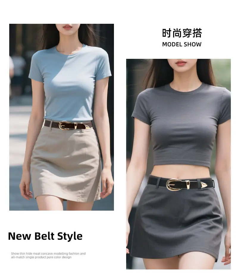 Gold Alloy Three-Piece Belt Set for Women — feature 22