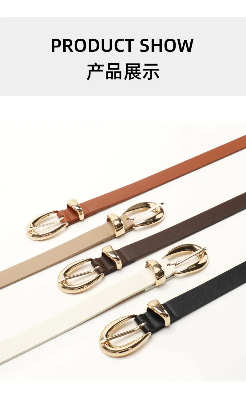 Gold Alloy Three-Piece Belt Set for Women — feature 32