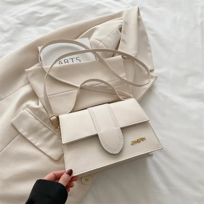 2025 New Summer Shoulder Crossbody Bag White Luxury - Image 2