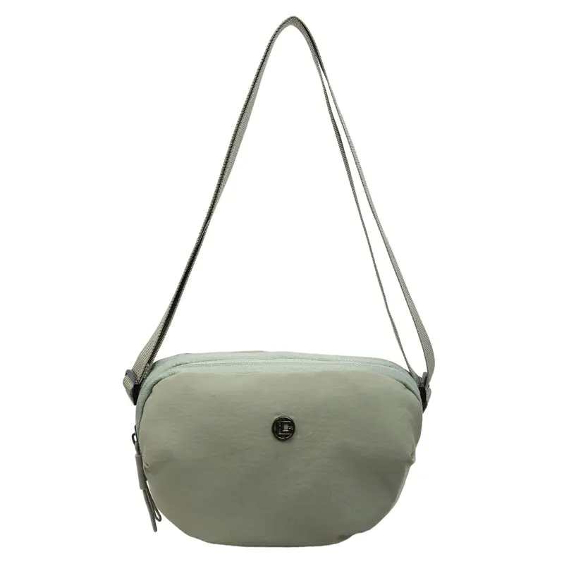Tan Nylon Crossbody Bag for Women - Image 11
