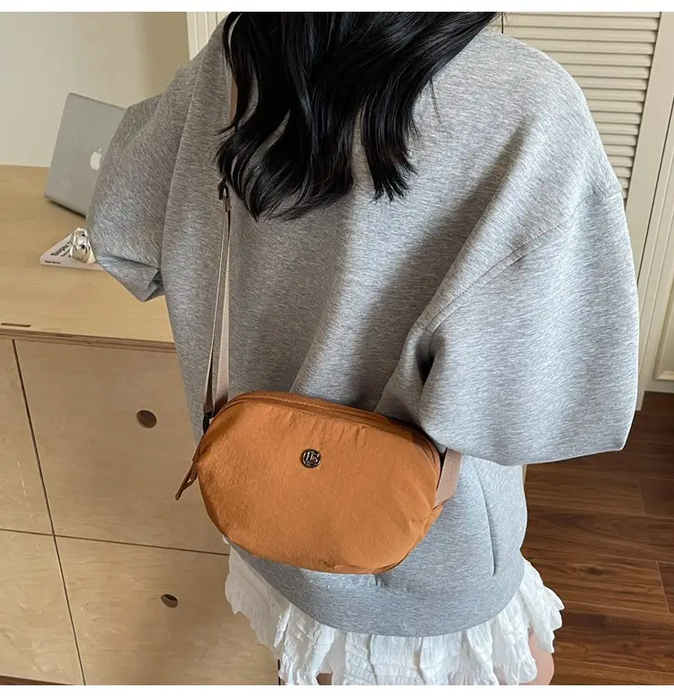 Tan Nylon Crossbody Bag for Women — feature 8
