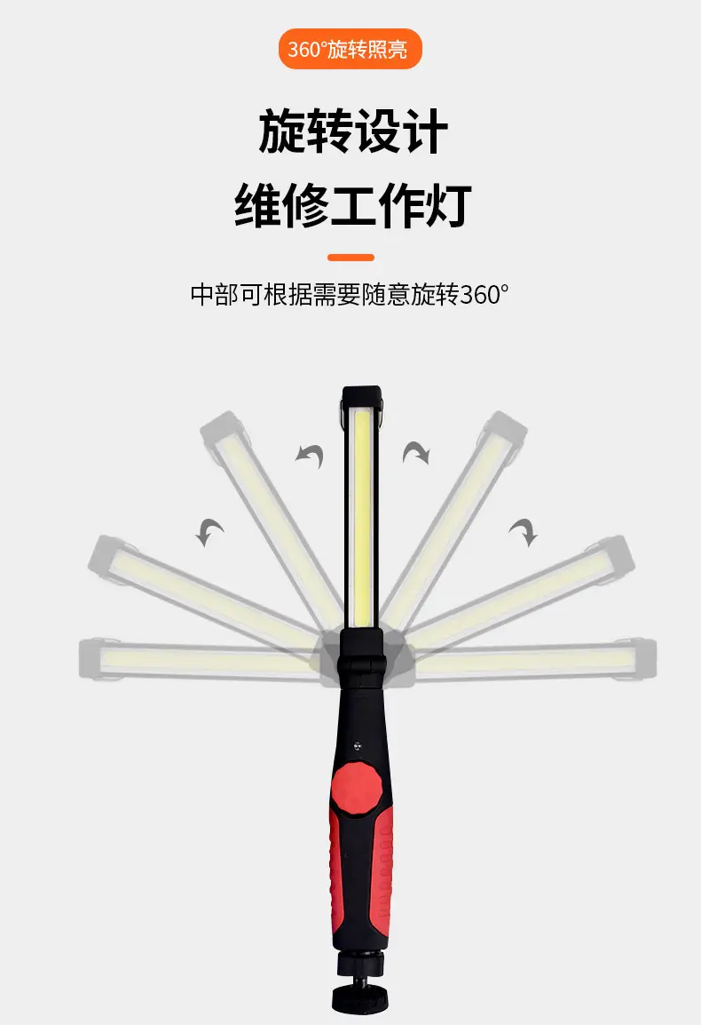 Foldable Emergency Magnetic Flashlight with Strong LED Light β feature 4