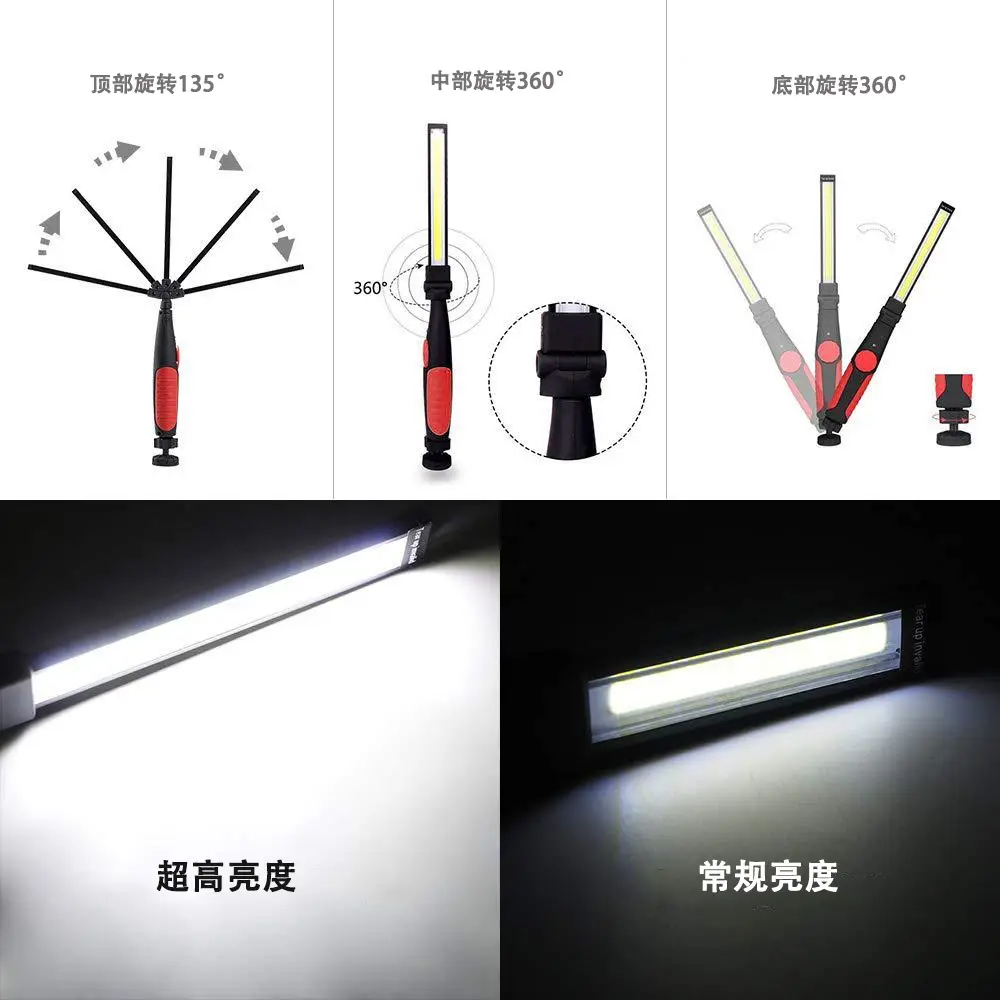 Foldable Emergency Magnetic Flashlight with Strong LED Light β feature 6