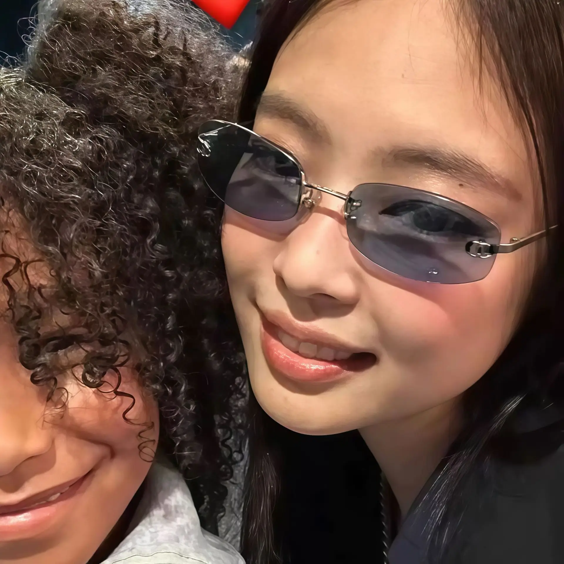 Anti-UV Rimless Sunglasses for Women High-End Jennie's Style - Image 7