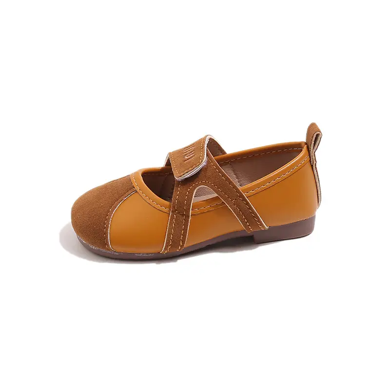 2025 Summer Baby Toddler Shoes Brown Velvet