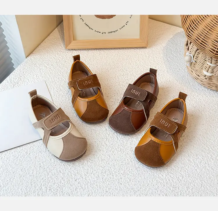 2025 Summer Baby Toddler Shoes Brown Velvet — feature 7