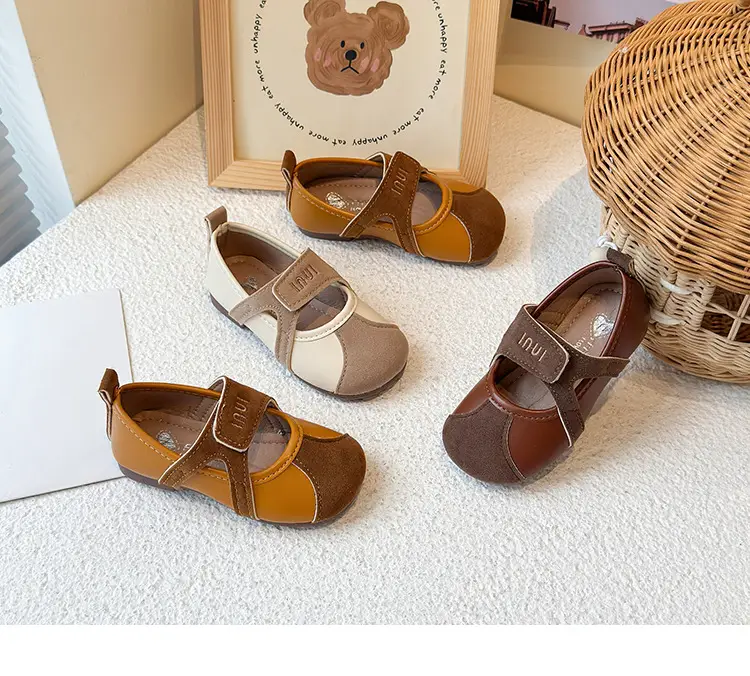 2025 Summer Baby Toddler Shoes Brown Velvet — feature 8