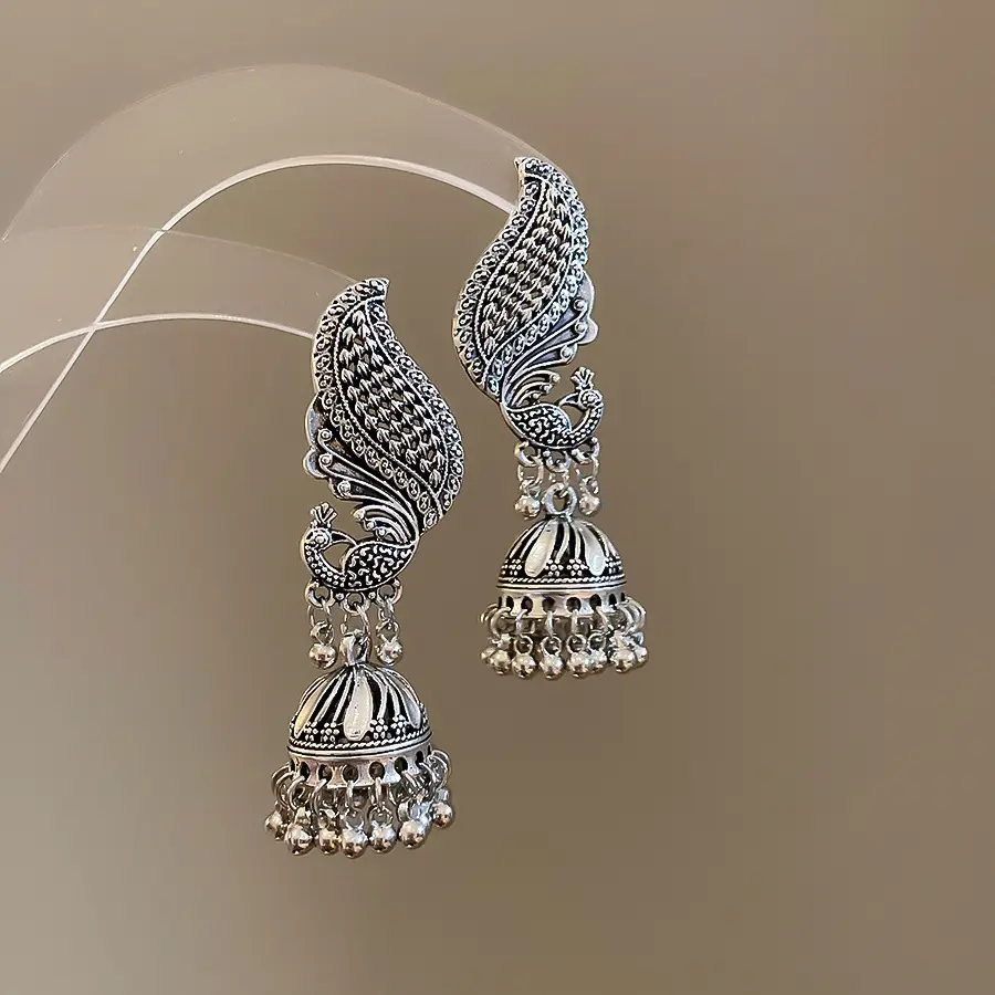 Retro Ethnic Style Round Cut Out Earrings Bohemian Elegant Elegant Earrings Niche Fashion Accessible Luxury Earrings for Women — feature 46