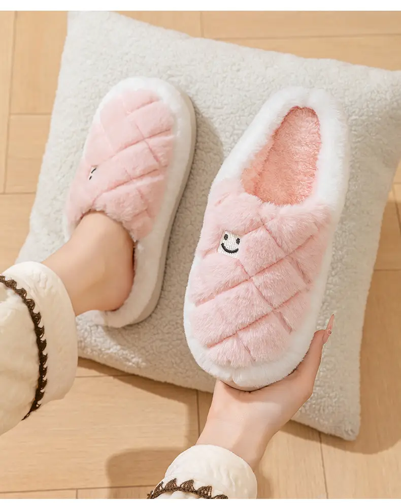 Warm Cotton Furry Slippers for Women Winter Indoor — feature 15