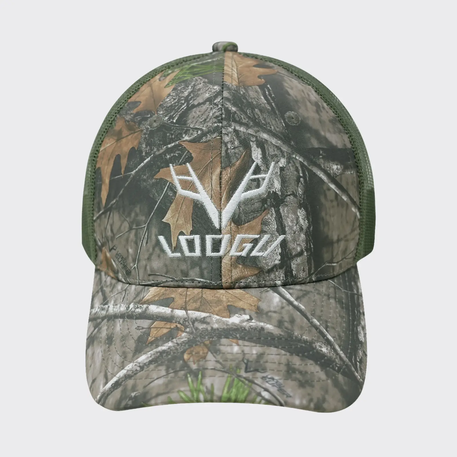 Blue Tactical Camouflage Cap with Logo