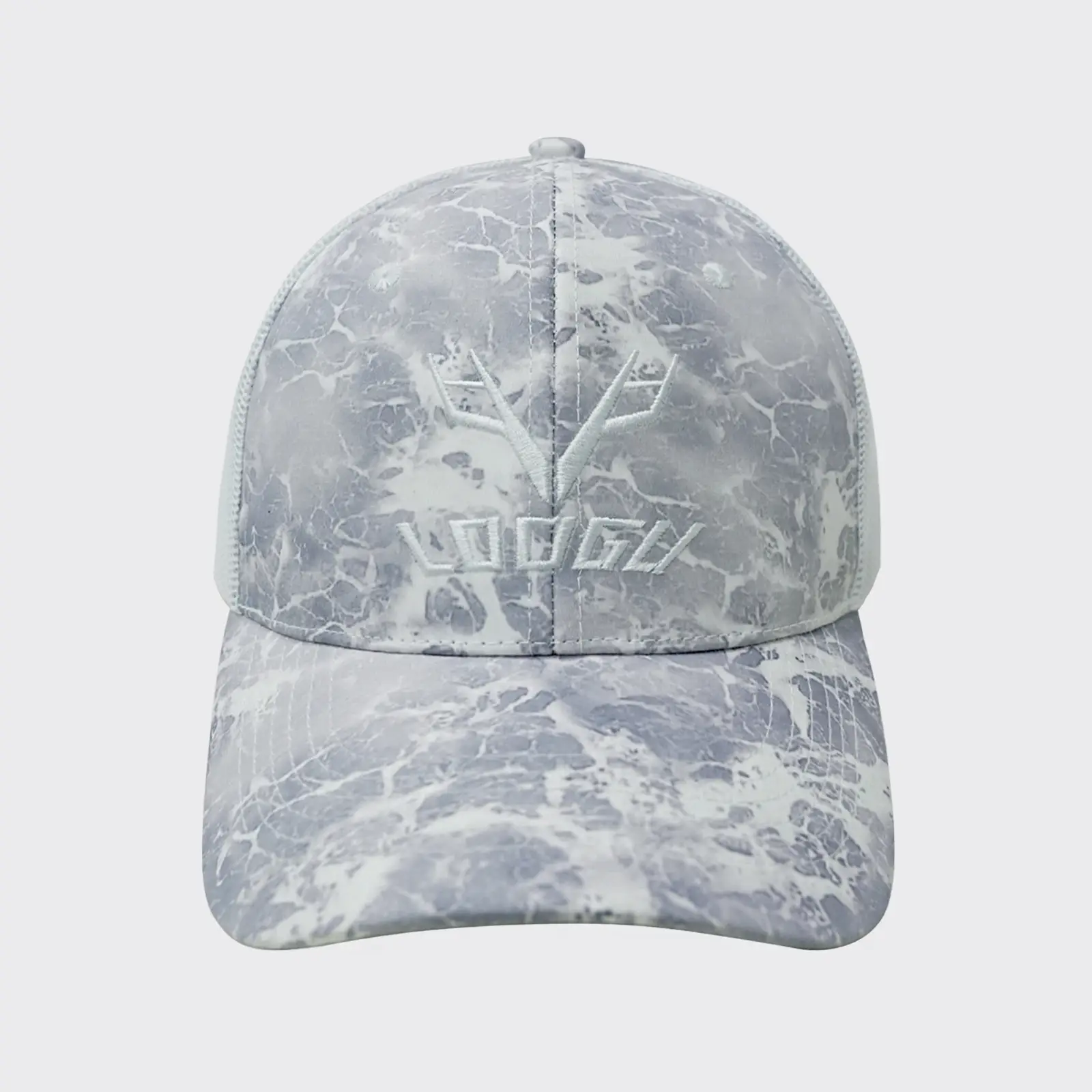 Blue Tactical Camouflage Cap with Logo — feature 3