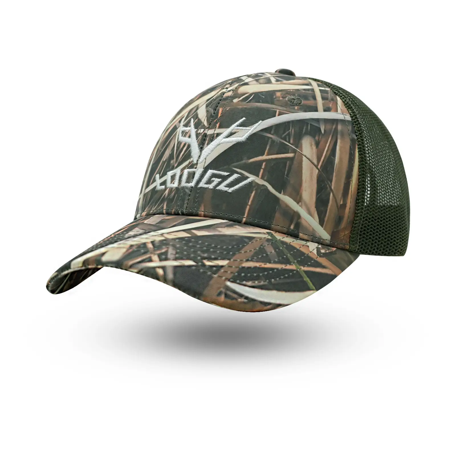 Blue Tactical Camouflage Cap with Logo