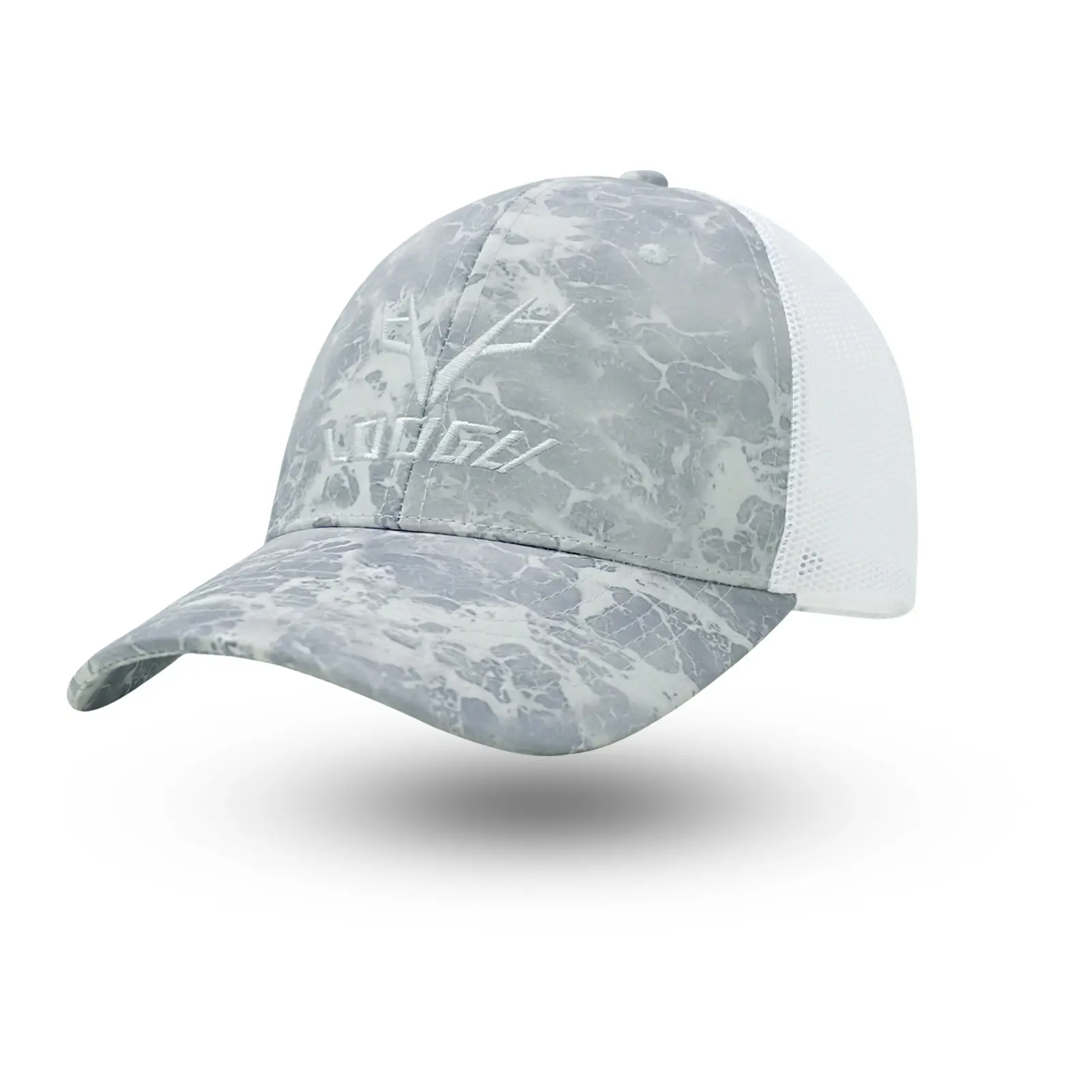 Blue Tactical Camouflage Cap with Logo