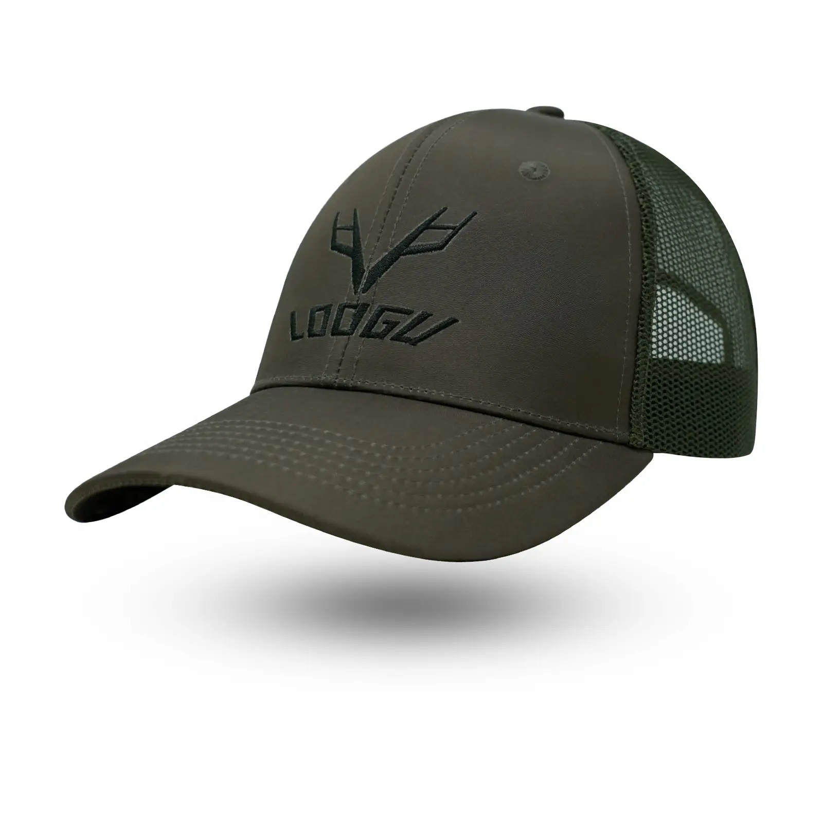 Blue Tactical Camouflage Cap with Logo
