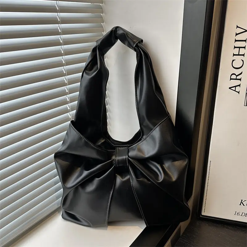 Korean Style Bow Bag for Women 2025 Casual Tote